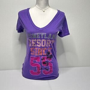 Disney World Size Small Vintage Authentic Original Y2K Baby Tee